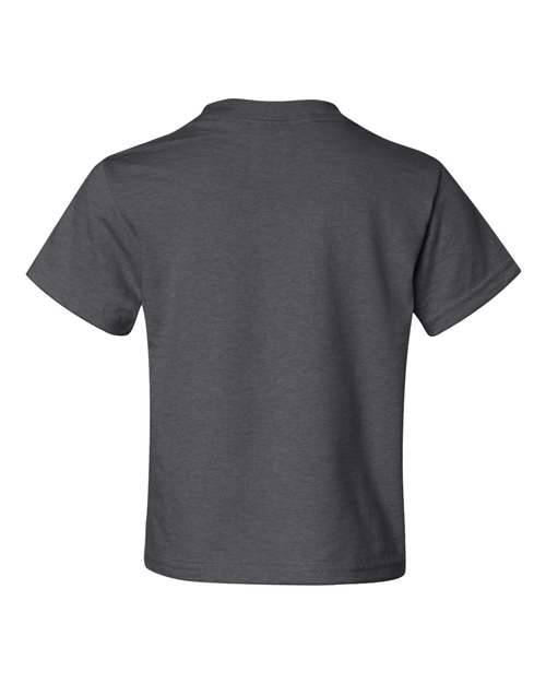 JERZEES Youth Dri-Power® 50/50 T-Shirt 29BR - Charcoal Grey