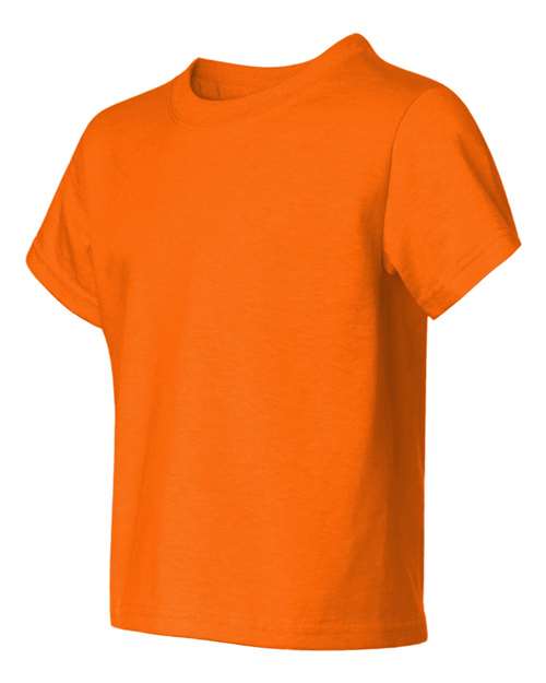 JERZEES Youth Dri-Power® 50/50 T-Shirt 29BR - Safety Orange