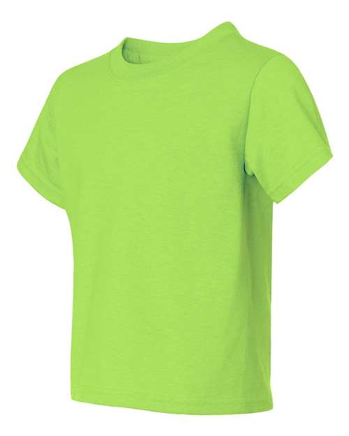 JERZEES Youth Dri-Power® 50/50 T-Shirt 29BR - Neon Green