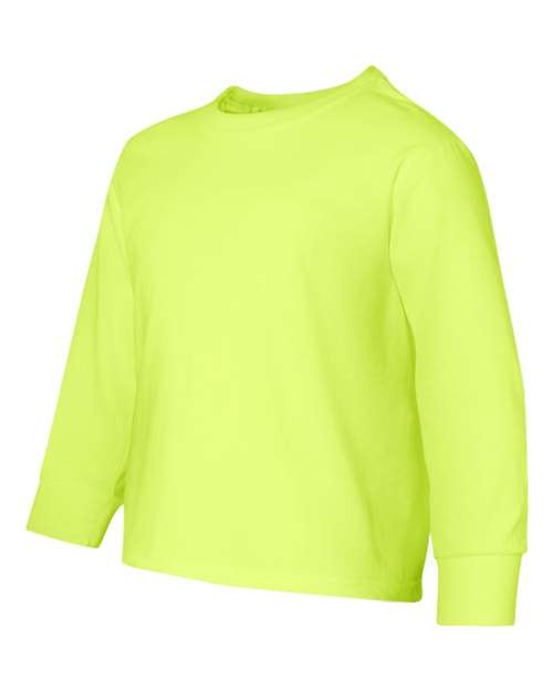 JERZEES Youth Dri-Power® Long Sleeve 50/50 T-Shirt 29BLR