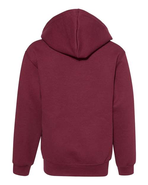 JERZEES Youth NuBlend® Full-Zip Hooded Sweatshirt 993BR