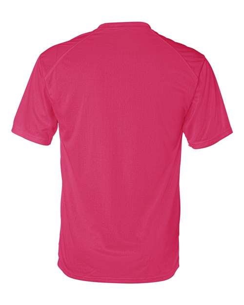 Badger Men's B-Core Sport Shoulders T-Shirt 4120 - Hot Coral