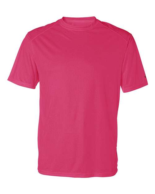 Badger Men's B-Core Sport Shoulders T-Shirt 4120 - Hot Coral