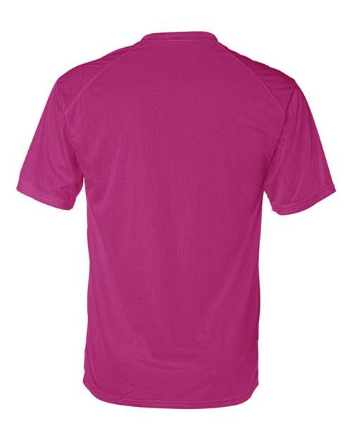 Badger Men's B-Core Sport Shoulders T-Shirt 4120 - Hot Pink