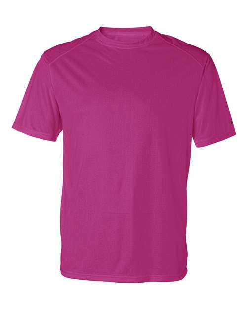 Badger Men's B-Core Sport Shoulders T-Shirt 4120 - Hot Pink