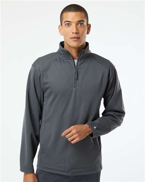 Badger Men's Performance Quarter-Zip Pullover 1480