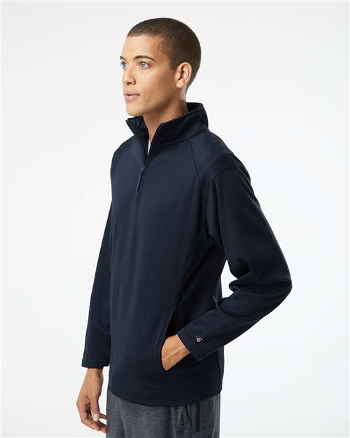 Badger Men's Performance Quarter-Zip Pullover 1480