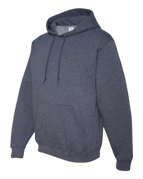 JERZEES Unisex NuBlend® Hooded Sweatshirt 996MR - Vintage Heather Navy