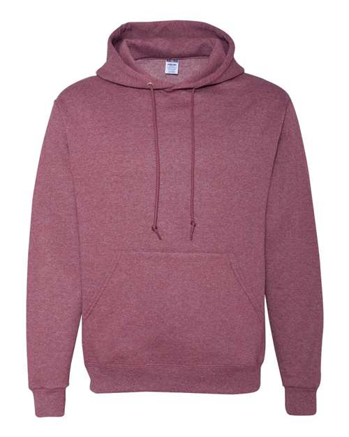 JERZEES Unisex NuBlend® Hooded Sweatshirt 996MR - Vintage Heather Maroon
