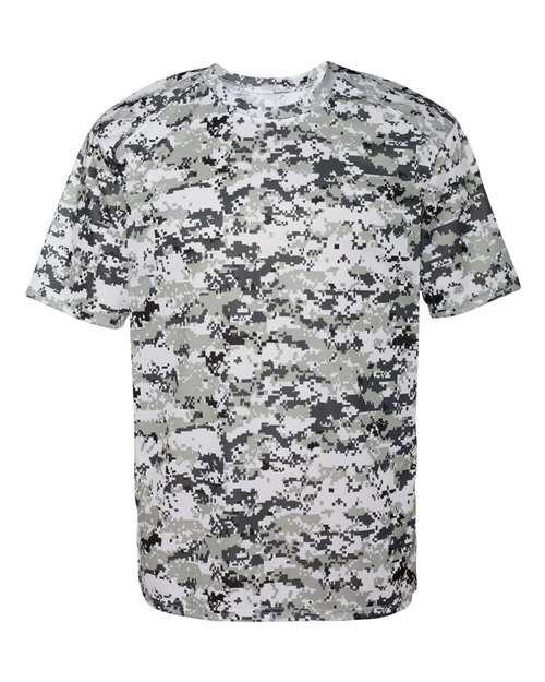 Badger Men's Digital Camo T-Shirt 4180 - White Digital
