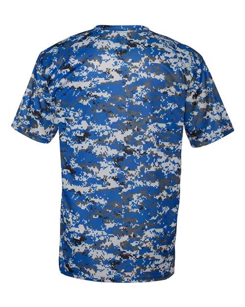 Badger Men's Digital Camo T-Shirt 4180 - Royal Digital
