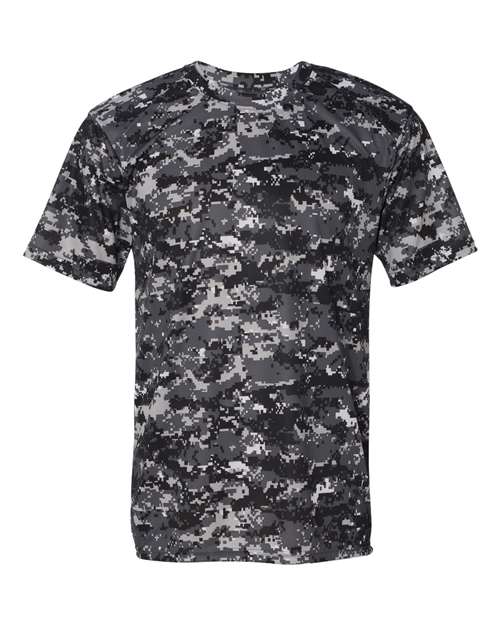 Badger Men's Digital Camo T-Shirt 4180 - Graphite Digital