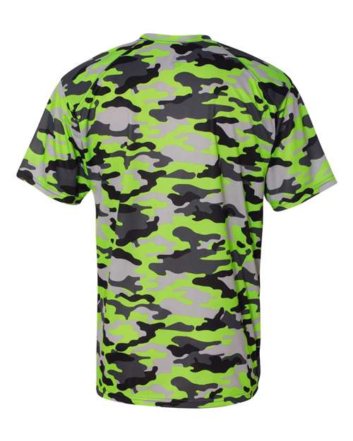 Badger Men's Camo T-Shirt 4181 - Lime