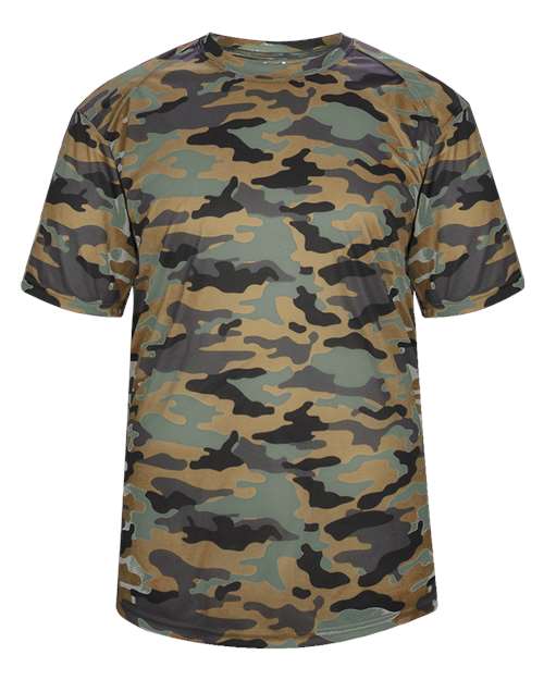 Badger Men's Camo T-Shirt 4181 - Sand