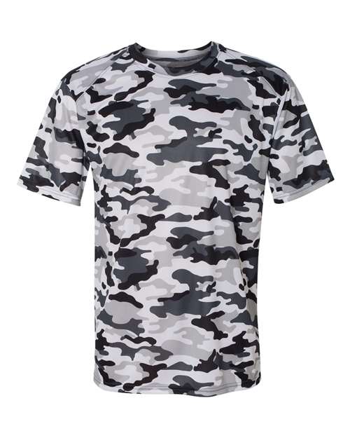 Badger Men's Camo T-Shirt 4181 - White