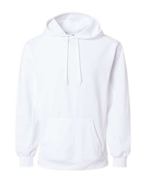 Badger Men's Performance Fleece Hooded Sweatshirt 1454 - White