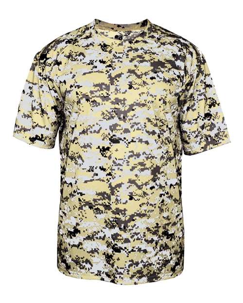 Badger Men's Digital Camo T-Shirt 4180 - Vegas Gold Digital