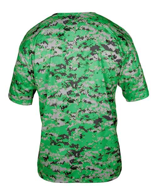 Badger Men's Digital Camo T-Shirt 4180 - Kelly Digital