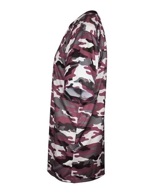 Badger Men's Camo T-Shirt 4181 - Maroon