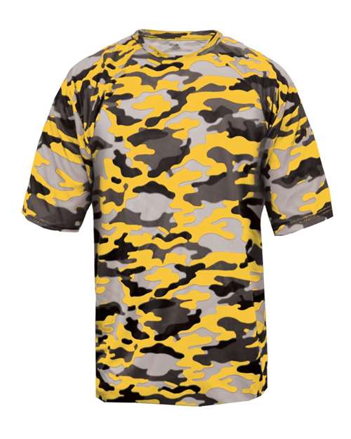 Badger Men's Camo T-Shirt 4181 - Gold