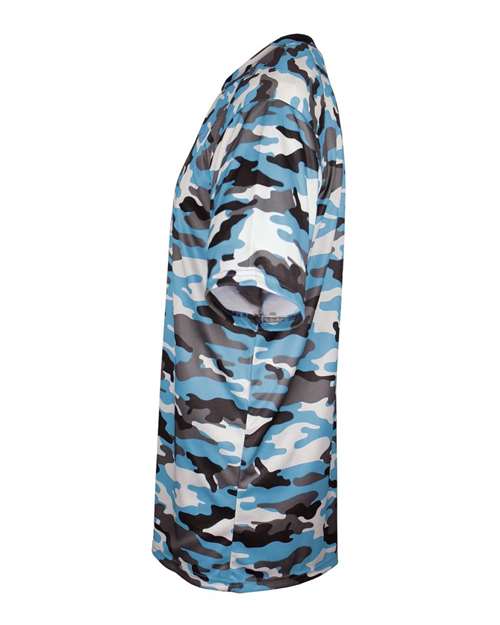 Badger Men's Camo T-Shirt 4181 - Columbia Blue