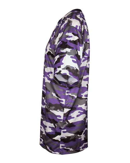 Badger Men's Camo T-Shirt 4181 - Purple