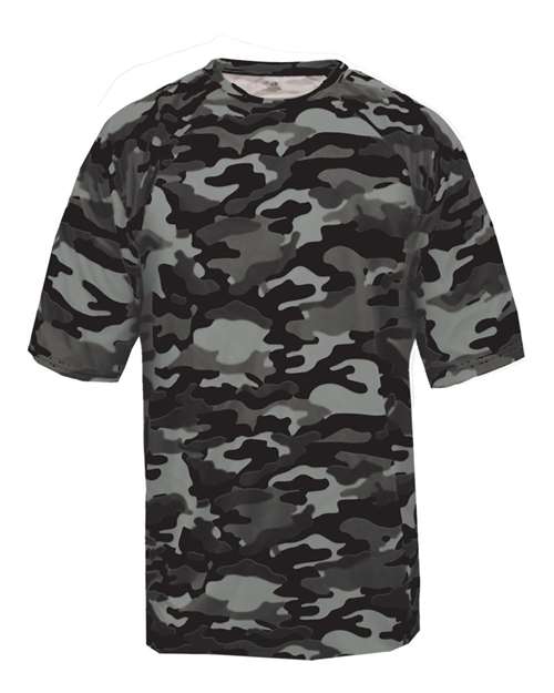 Badger Men's Camo T-Shirt 4181 - Black