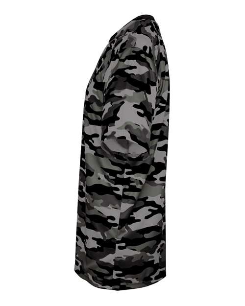 Badger Men's Camo T-Shirt 4181 - Black