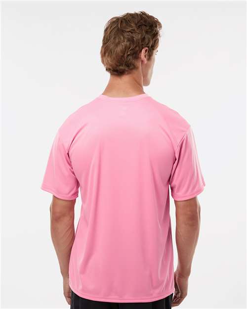 Badger Men's B-Core Sport Shoulders T-Shirt 4120 - Pink