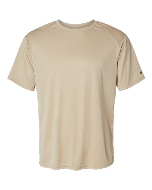Badger Men's B-Core Sport Shoulders T-Shirt 4120 - Sand
