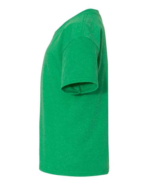 JERZEES Youth Dri-Power® 50/50 T-Shirt 29BR - Irish Green Heather