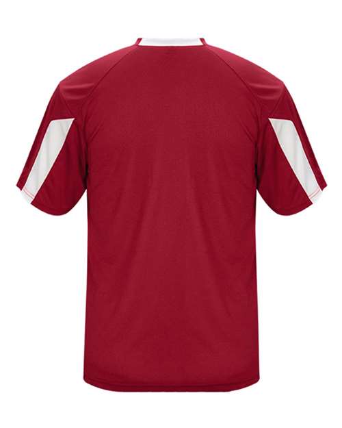 Badger Men's Striker T-Shirt 4176 - Red/ White