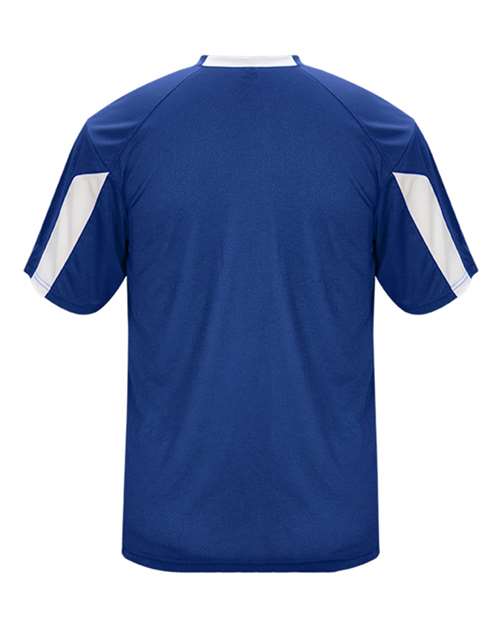 Badger Men's Striker T-Shirt 4176 - Royal/ White