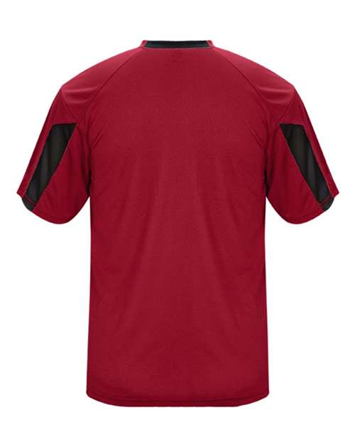 Badger Men's Striker T-Shirt 4176 - Red/ Black