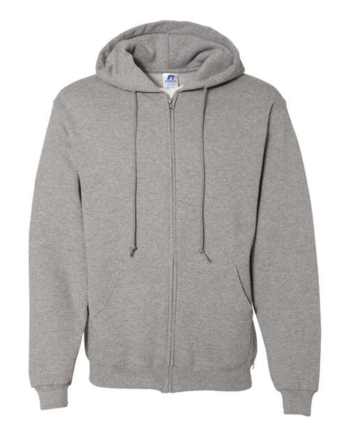 Russell Athletic Unisex Dri Power® Full-Zip Hooded Sweatshirt 697HBM