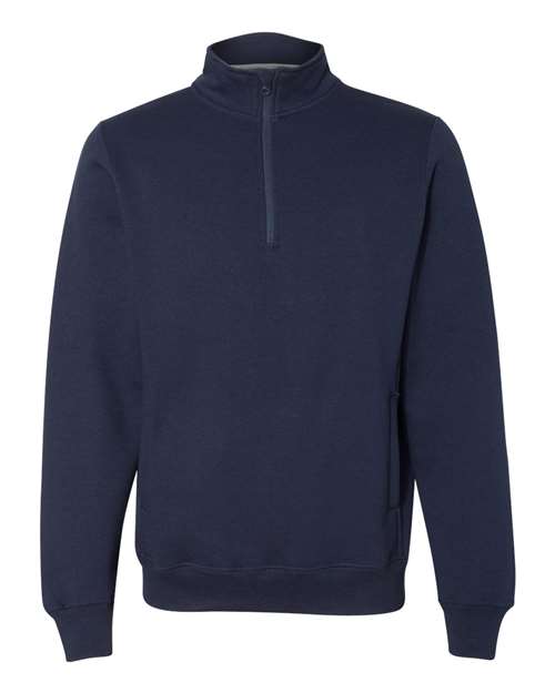 Russell Athletic Unisex Dri Power® Quarter-Zip Cadet Collar Sweatshirt 1Z4HBM