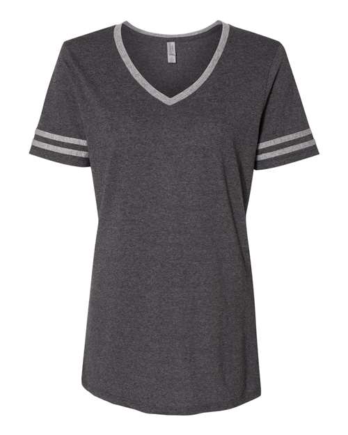 JERZEES Women's Varsity Triblend V-Neck T-Shirt 602WVR