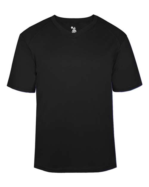 Badger Men's B-Core V-Neck T-Shirt 4124