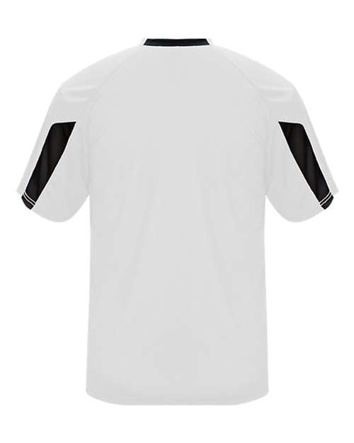 Badger Men's Striker T-Shirt 4176 - White/ Black