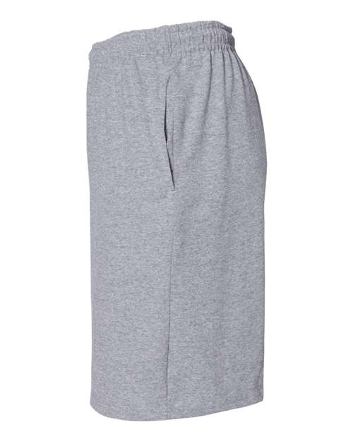 Russell Athletic Men's Cotton Classic Jersey Shorts with Pockets 25843M