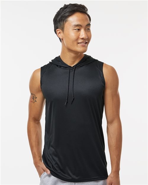 Badger Men's B-Core Sleeveless Hooded T-Shirt 4108