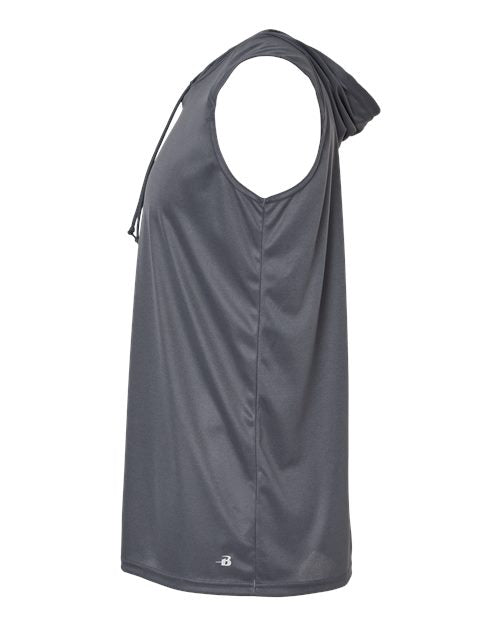 Badger Men's B-Core Sleeveless Hooded T-Shirt 4108