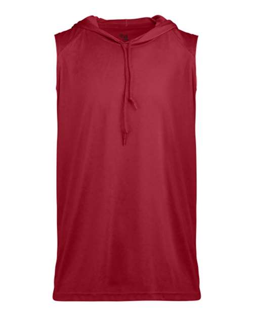 Badger Men's B-Core Sleeveless Hooded T-Shirt 4108