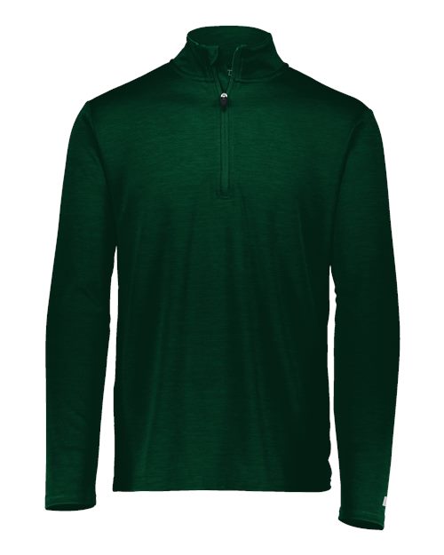 Russell Athletic Men's Striated Quarter-Zip Pullover QZ7EAM