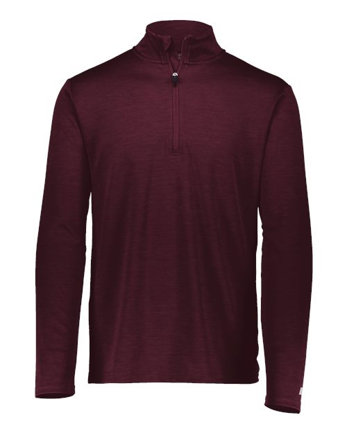 Russell Athletic Men's Striated Quarter-Zip Pullover QZ7EAM
