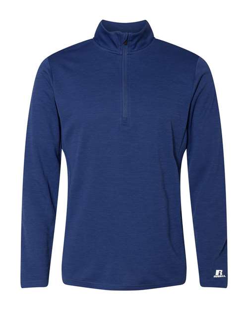 Russell Athletic Men's Striated Quarter-Zip Pullover QZ7EAM