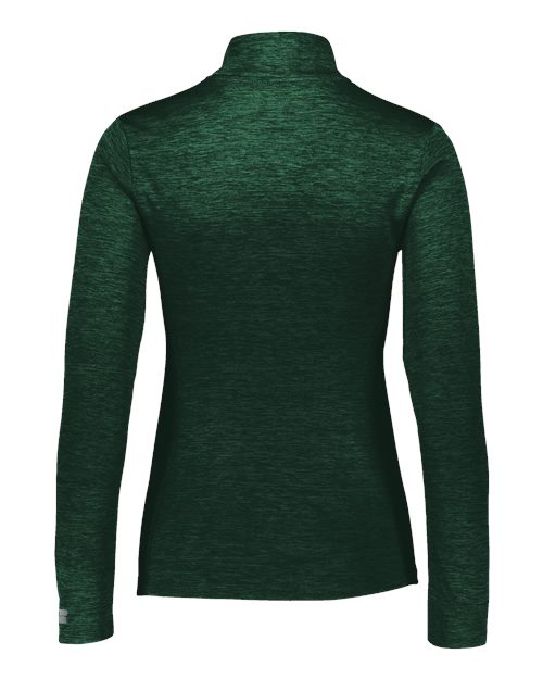 Russell Athletic Women's Striated Quarter-Zip Pullover QZ7EAX