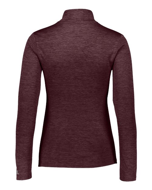 Russell Athletic Women's Striated Quarter-Zip Pullover QZ7EAX