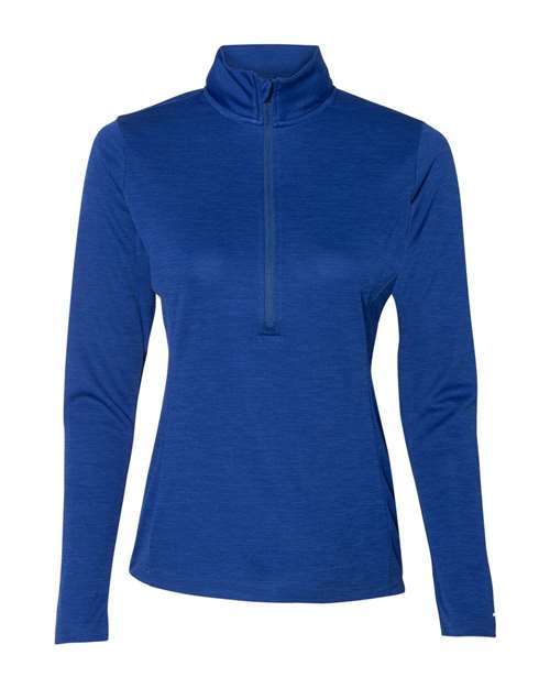 Russell Athletic Women's Striated Quarter-Zip Pullover QZ7EAX