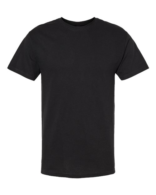M&O Men's Gold Soft Touch T-Shirt 4800 - Black